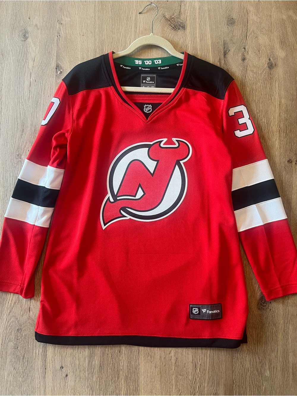 NHL Martin Brodeur NJ Devils Fanatics Breakaway Jersey #30 Men’s S